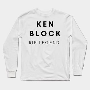 Ken Block Rip Legend Long Sleeve T-Shirt